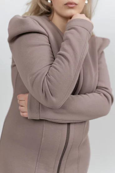 Long-Sleeve Dress Mocco