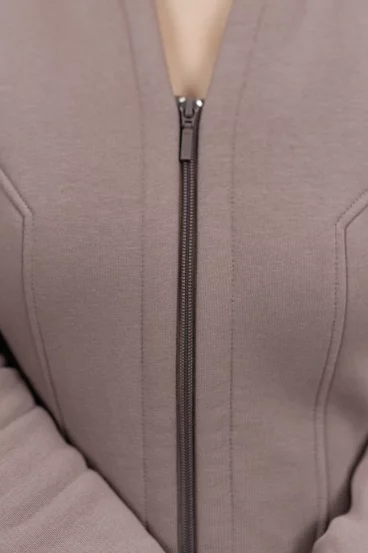 Long-Sleeve Dress Mocco